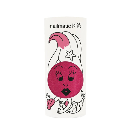 Esmalte de Uñas Infantil Sissi Rosa con Purpurina - Nailmatic