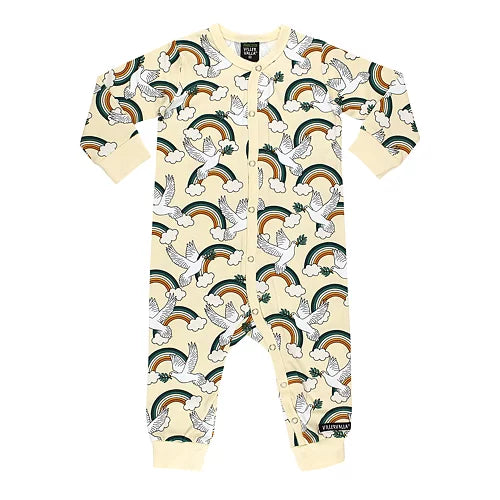 Pijama Enterizo Arcoíris y Palomas | Villervalla