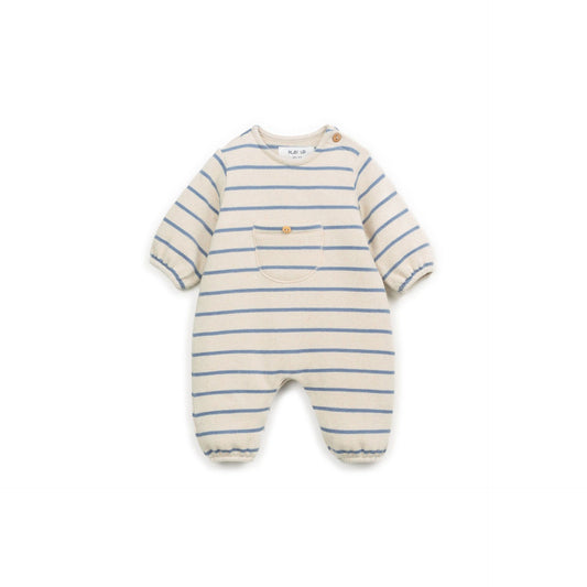 Pelele de Punto Rayas Azules | Play Up