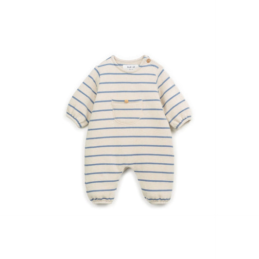Pelele de Punto Rayas Azules | Play Up