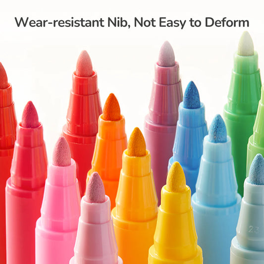 Rotuladores Acrílicos Mideer – Punta Redonda (Pack de 36)