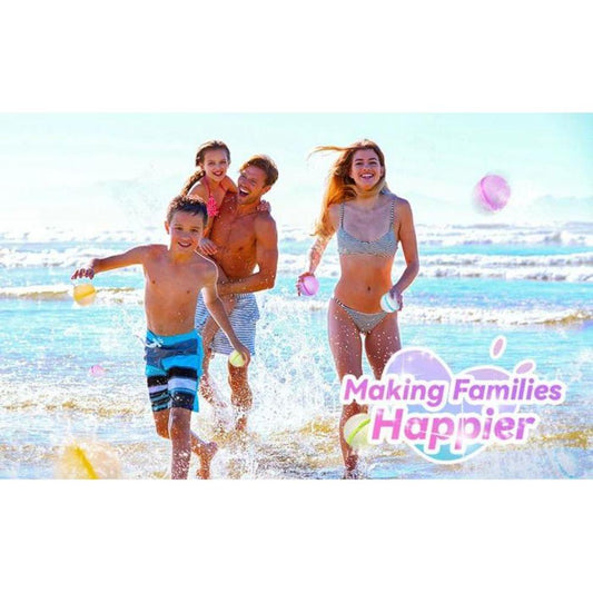 Set 6 Pelotas de Agua Reutilizables + Bolsa de Malla | Soppycid