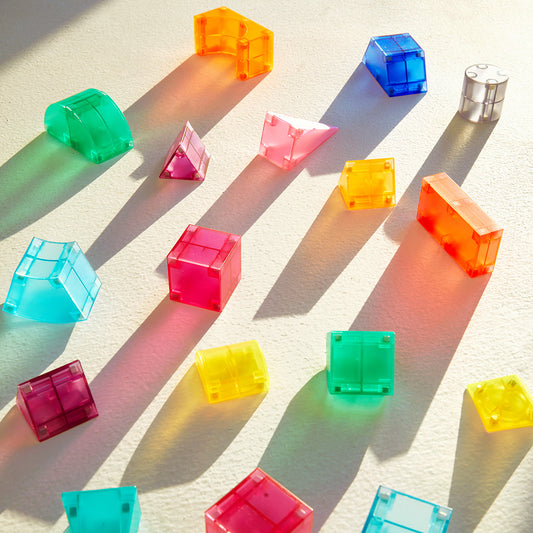 Bloques Magnéticos Creativos 3D “Little Engineer” – Mideer (Set de 20 piezas)