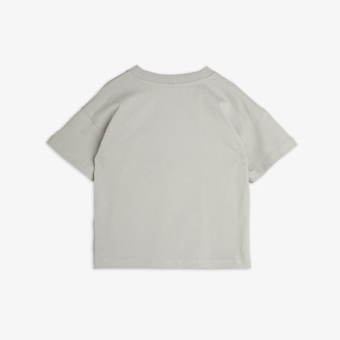 Camiseta de Manga Corta con Estampado de Gaviota – Gris | Mini Rodini