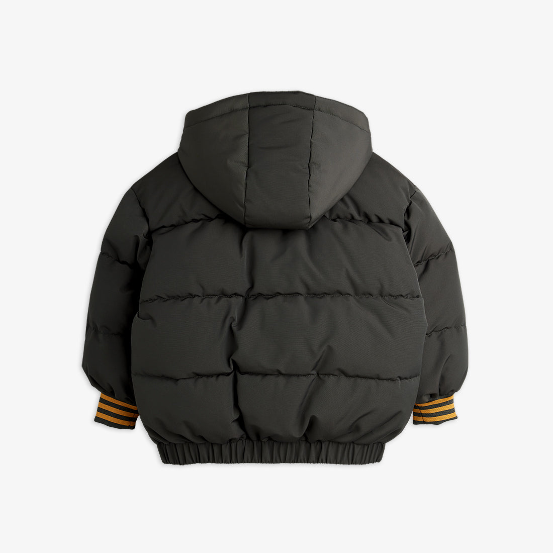 Abrigo Acolchado “Ritzratz Patch Puffer” – Negro | Mini Rodini