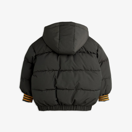 Abrigo Acolchado “Ritzratz Patch Puffer” – Negro | Mini Rodini