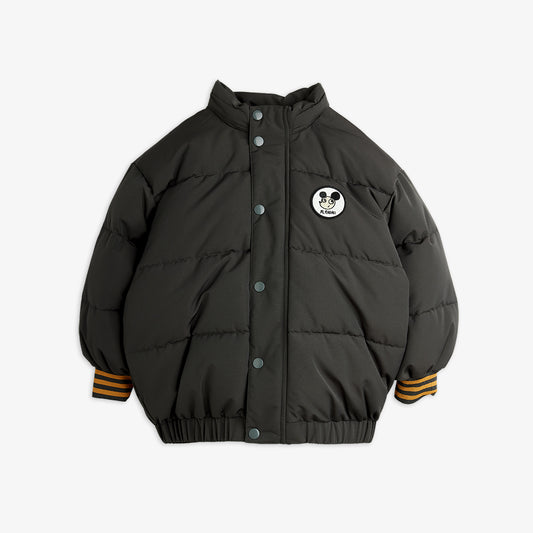 Abrigo Acolchado “Ritzratz Patch Puffer” – Negro | Mini Rodini