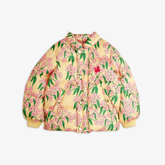 Abrigo Acolchado Flores Rosadas - Mini Rodini