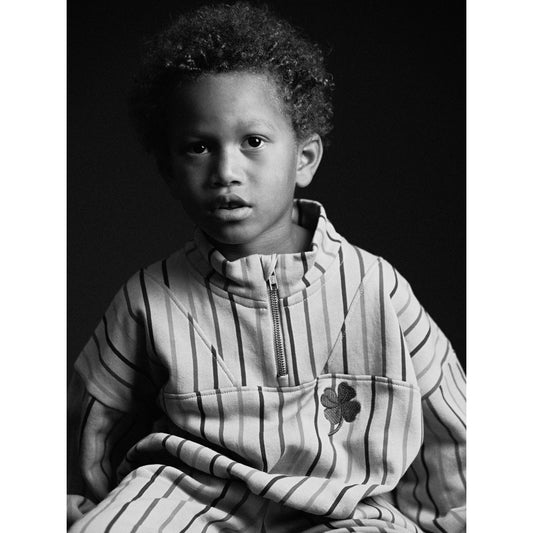 Sudadera Multirayas con Cremallera - Mini Rodini