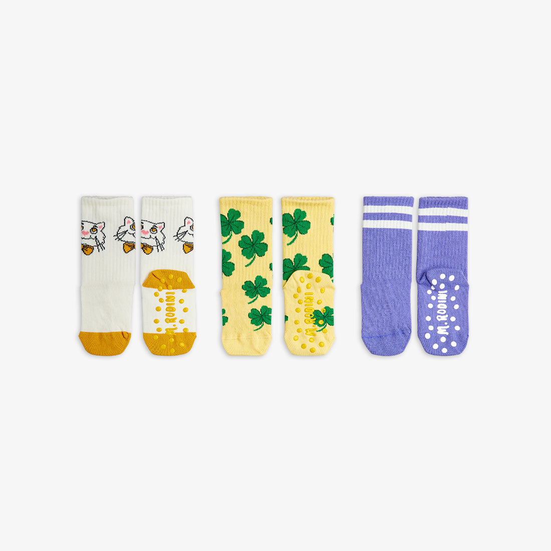 Pack de 3 Calcetines Antideslizantes - Mini Rodini