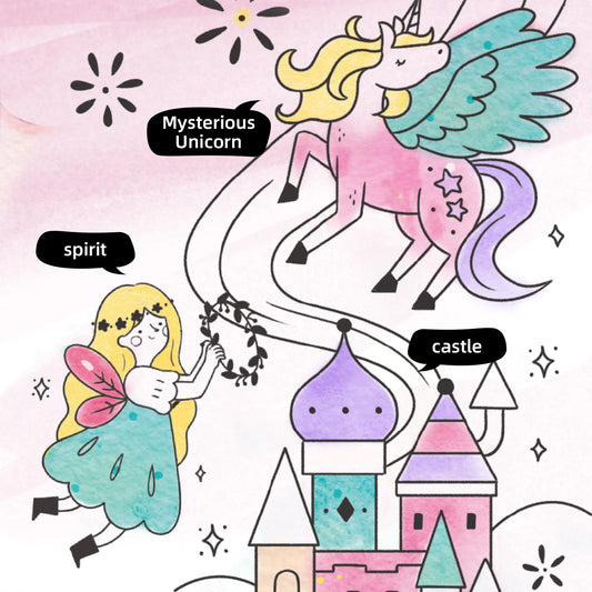 Libro Acuarela de Viaje ¨Unicornio¨Mideer