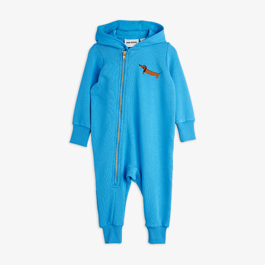 Mono Azul con Perro Salchicha – Mini Rodini