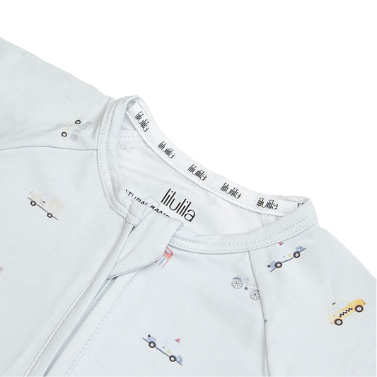 Pijama con Cremallera de Bambú – Little Ride | Lilulila