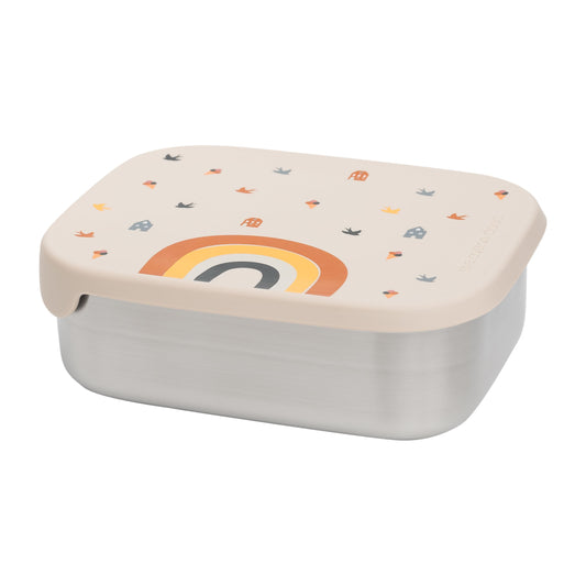 Fiambrera “Arcoíris” de Acero Inoxidable y Silicona – The Cotton Cloud