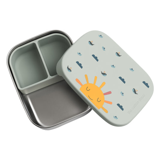 Fiambrera “Sol” de Acero Inoxidable y Silicona – The Cotton Cloud