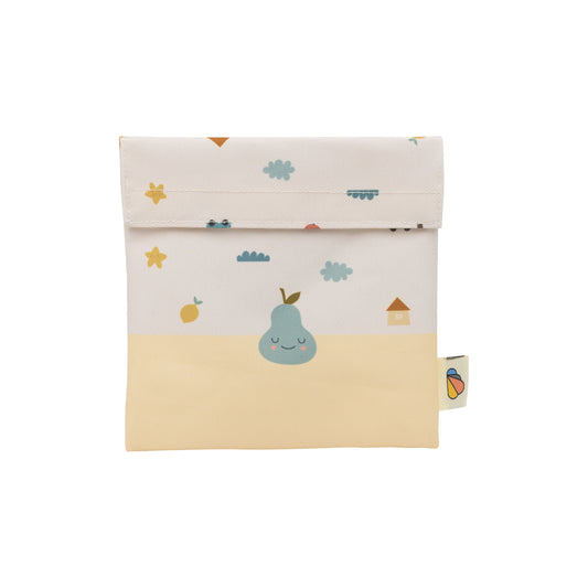 Bolsa para bocatas “Pear & Clouds” The Cotton Cloud