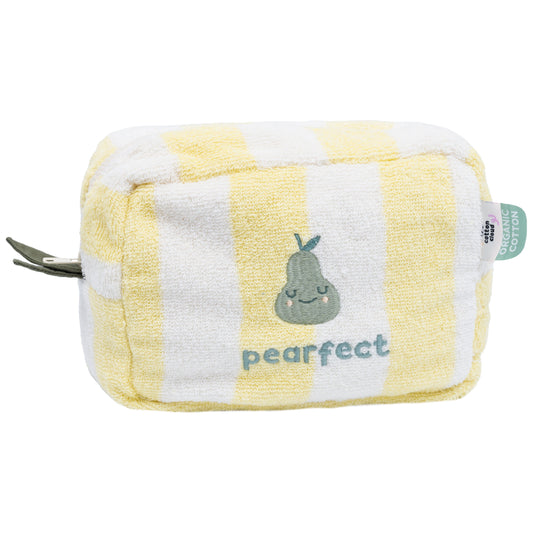 Neceser de algodón orgánico “Pearfect” – The Cotton Cloud