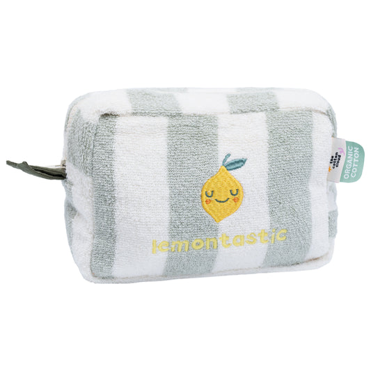 Neceser “Lemontastic” de Algodón Orgánico – The Cotton Cloud