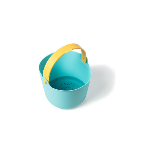 Quut Bucki – Bucket & Sand Sifter “Lagoon‐Banana Blue”