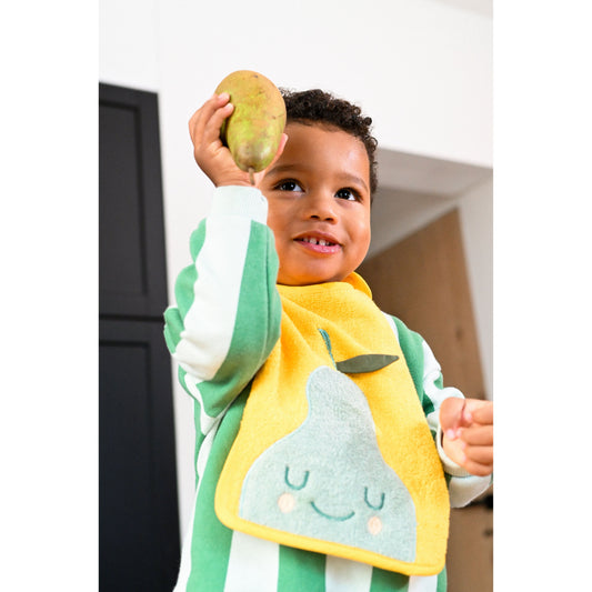 Babero de algodón orgánico “Lemontastic” – The Cotton Cloud