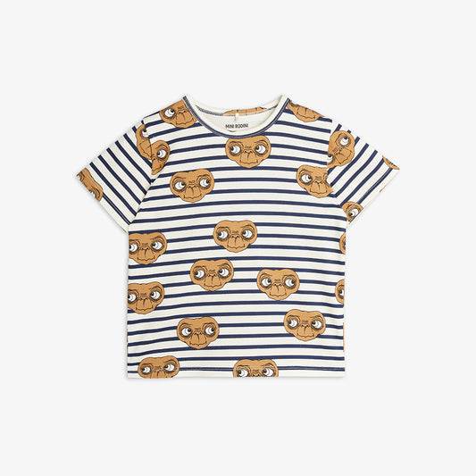 Camiseta a Rayas x E.T.-Mini Rodini