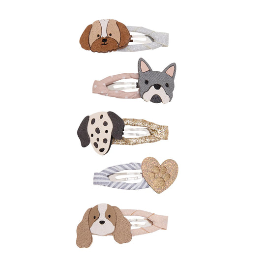Pack 5 mini pinzas Puppy Love – Mimi & Lula