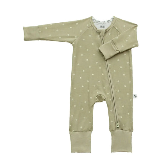 Pijama Bambu Footprint Lion | Lilulila