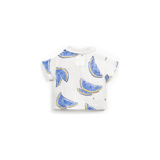 Camisa de Bebé con Estampado de Sandías – 100% Algodón Orgánico – Play Up