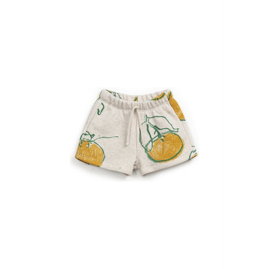 Pantalón Corto de Punto con Estampado de Naranjas para Bebé – Play Up