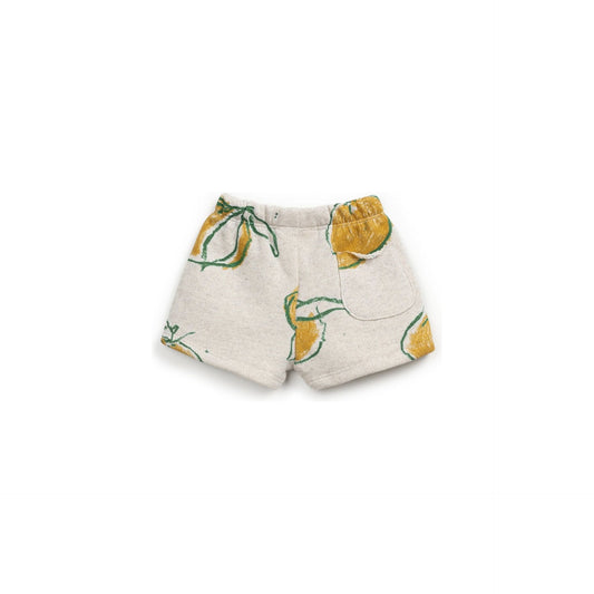 Pantalón Corto de Punto con Estampado de Naranjas para Bebé – Play Up