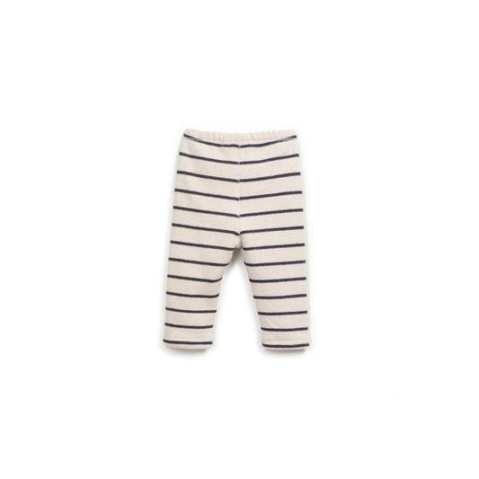 Pantalón de Punto Rayas Azul Marino | Play Up