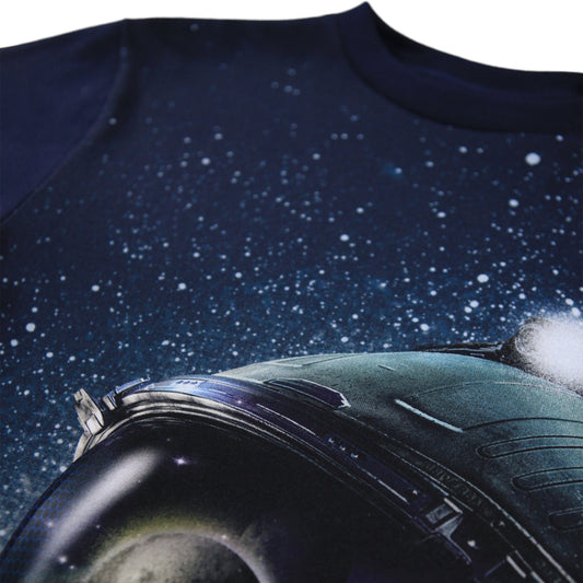 Camiseta Espacial Azul con Astronauta - MOLO