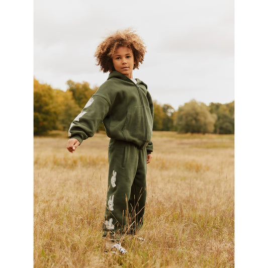 Sudadera con Capucha Peace Verde Oliva – MOLO