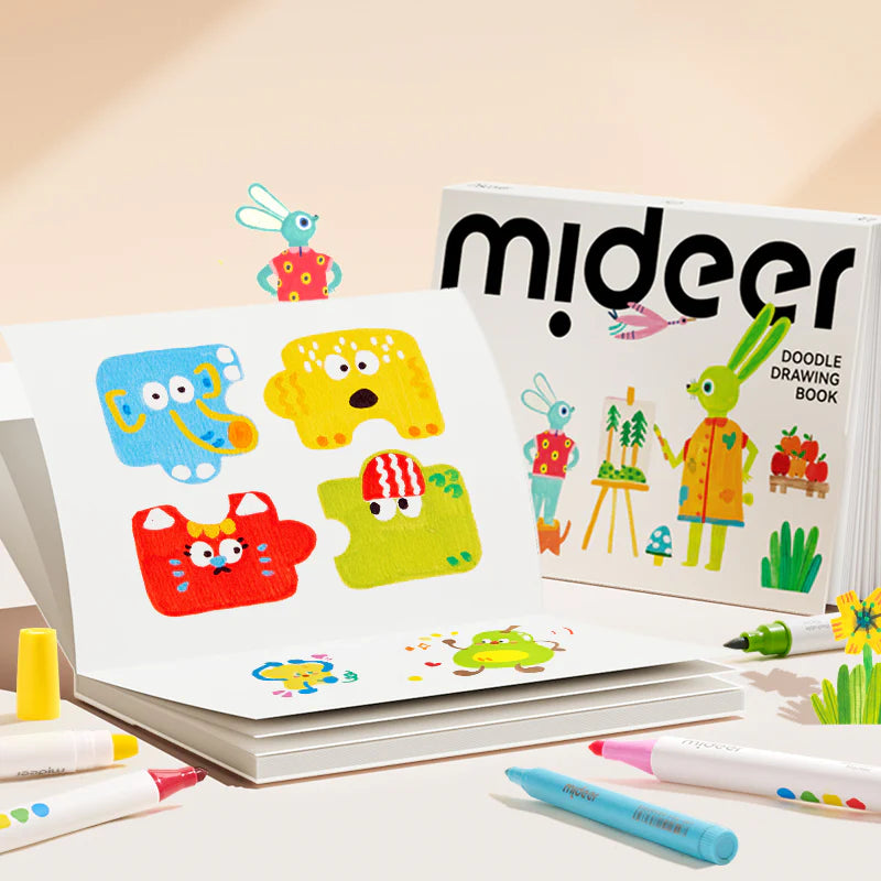 Bloc de Dibujo “Doodle Drawing Book” · Mideer