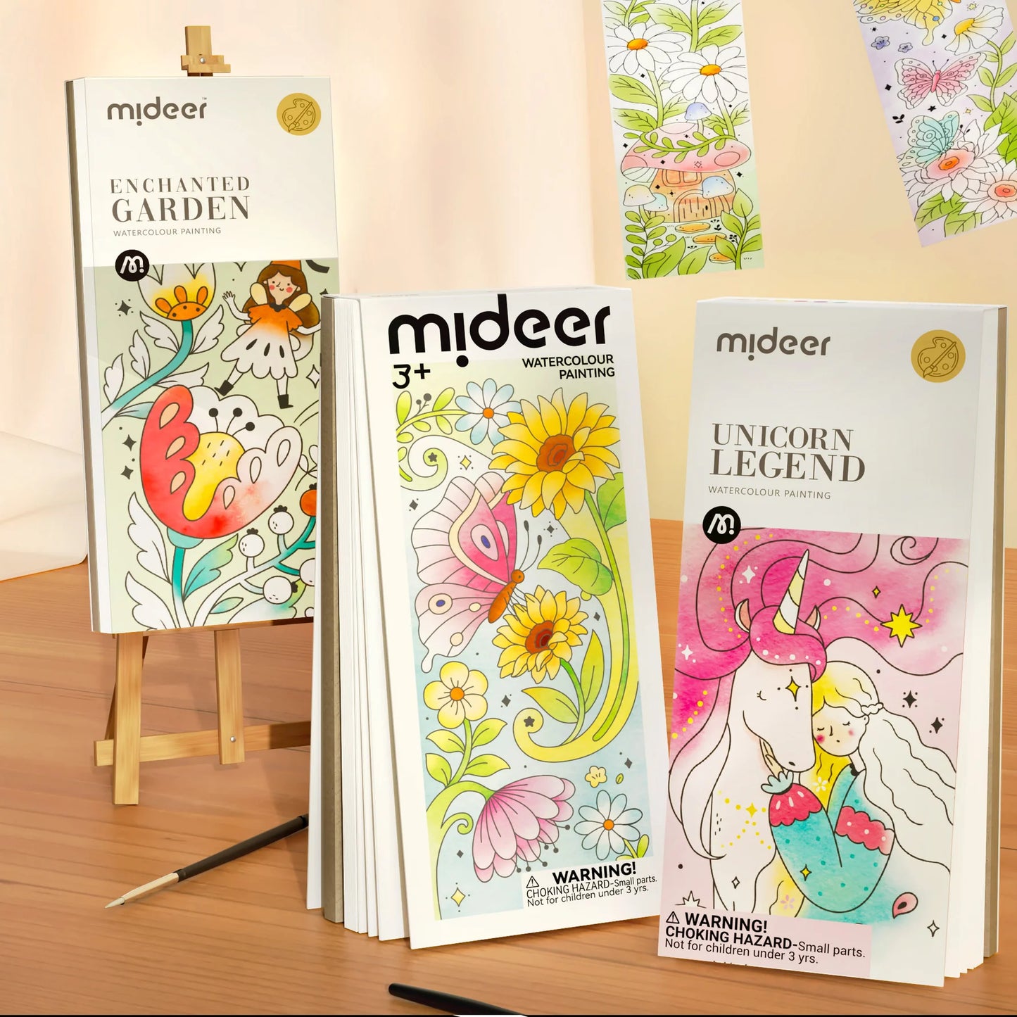 Libro Acuarela de Viaje¨Flores¨Mideer