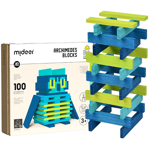 Bloques Archimedes – Colores | mideer