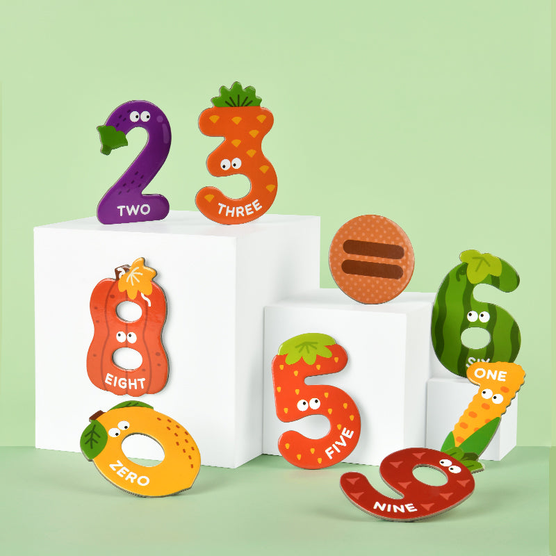 Imanes de Números – Mideer (Set de 10 piezas)