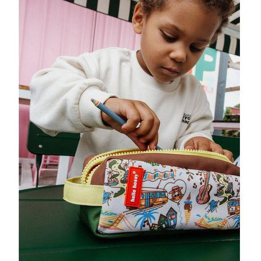 Estuche “San Francisco” de Hello Hossy (2 cremalleras)