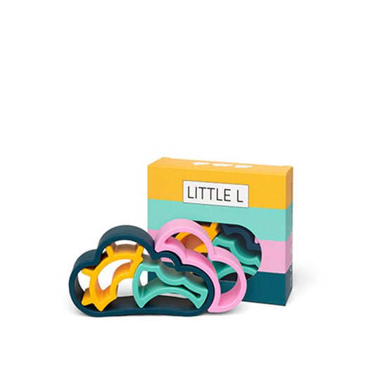 Set Mordedores Nubes y Sol – Little L