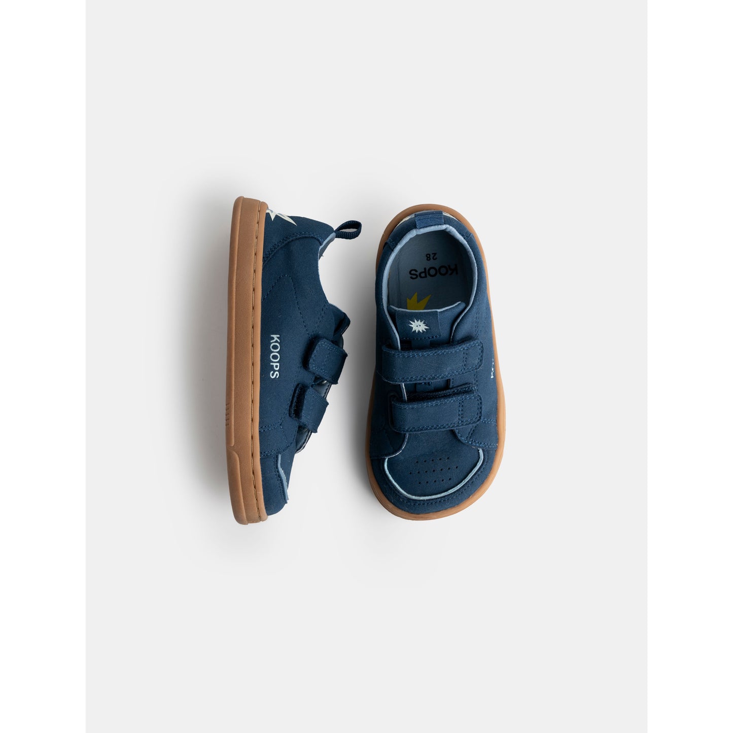 Zapatillas “Rafi Azul” – Velcro Azul Marino - KOOPS