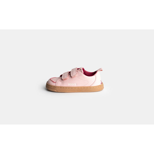 Zapatillas “Rafi Rosa” – Velcro Rosa Empolvado - KOOPS