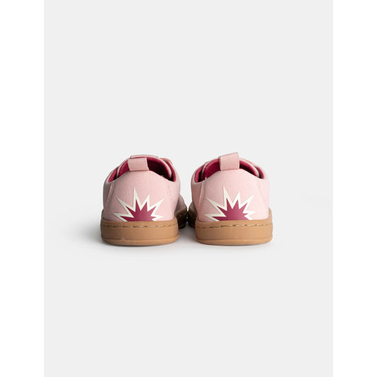 Zapatillas “Rafi Rosa” – Velcro Rosa Empolvado - KOOPS