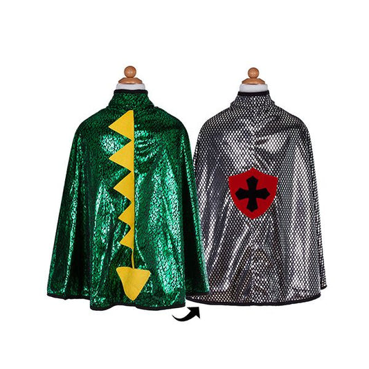Capa Reversible Dragón/Caballero | Great Pretenders