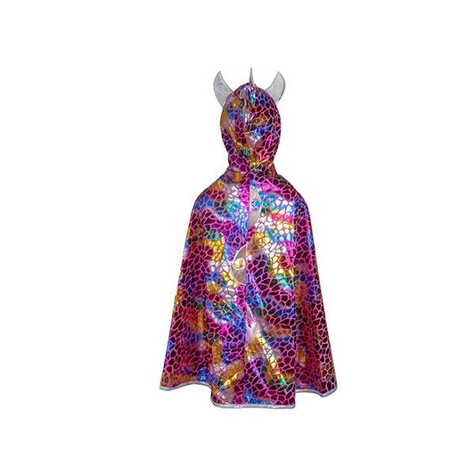Capa Caballero Dragón Reversible Multicolor/Plata – Great Pretenders