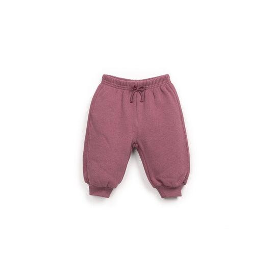Pantalón Jogger de Felpa Reciclada – Color Mora - Play Up
