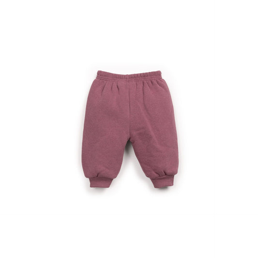 Pantalón Jogger de Felpa Reciclada – Color Mora - Play Up