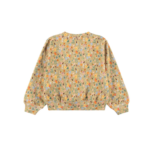 Sudadera Floral Beige – Molo