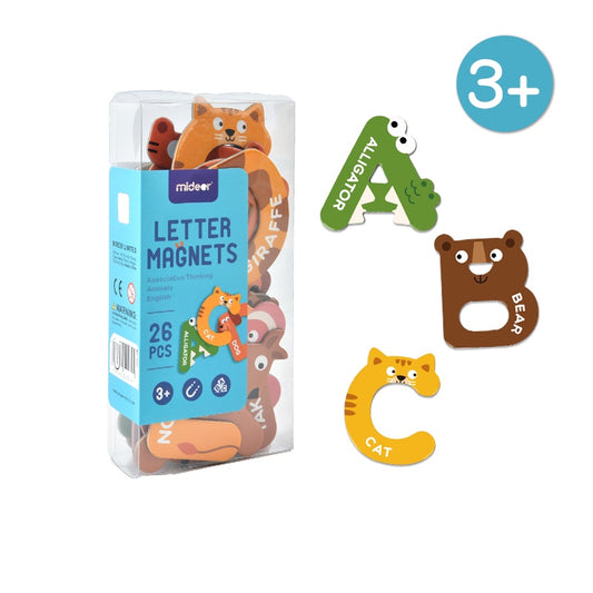 Imanes de Letras – Mideer (Set de 26 piezas)