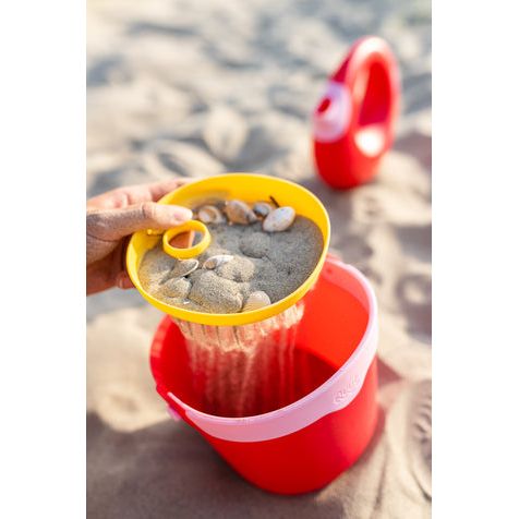 Cubo Cana Frambuesa + Tamiz Amarillo – Quut