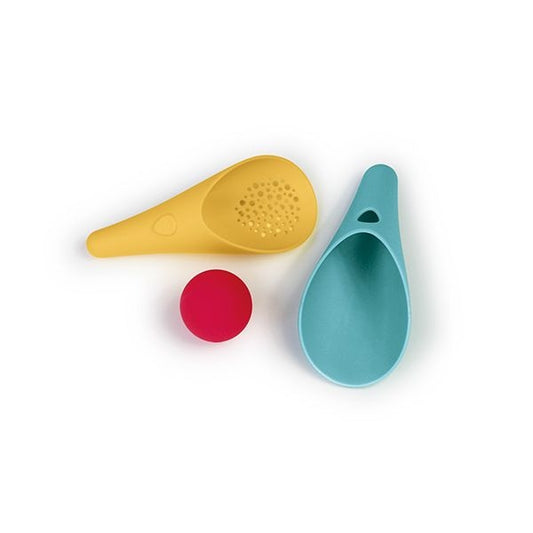 Set de juego sensorial Cuppi Banana Blue | Quut